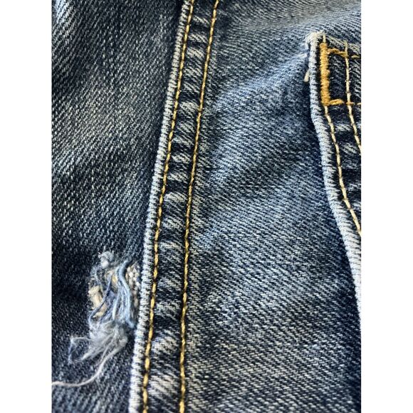 Levi Strauss 514 Straight‎ Fit Blue Denim Jeans Men's Size 40x30 - Picture 7 of 12